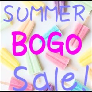 All summer items buy one get second item 50% off!